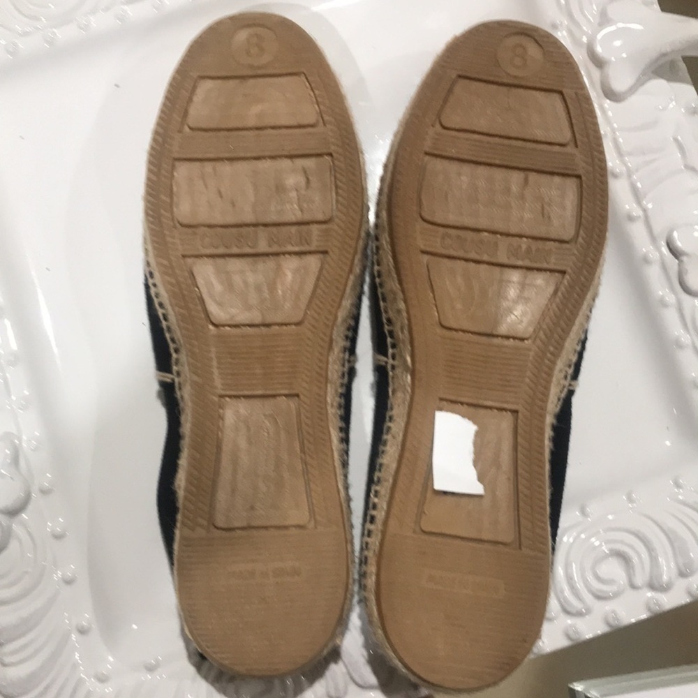 J. Jill Black Canvas Espadrille Flats - Picture 5 of 7
